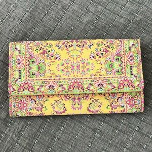 Derin embroidered wallet